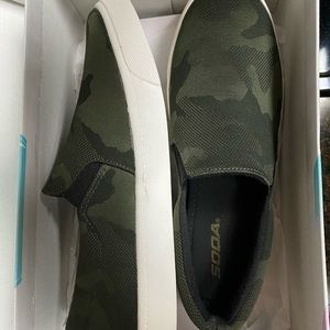 Camo sneakers